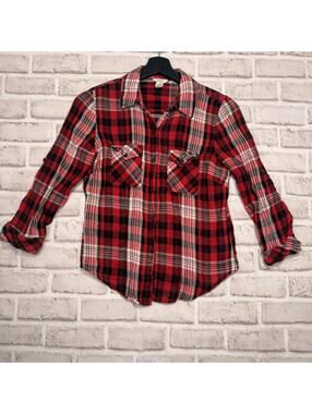 Stampede Forever 21 Plaid Western Shirt Women's S